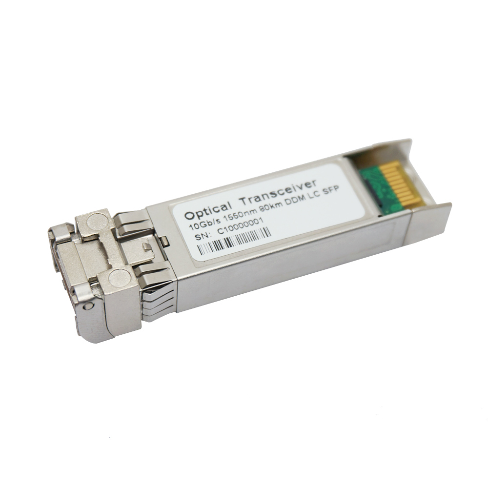 10G SFP+ ZR Dual fIber LC (Module SFP quang điện loại 10G, 2 cổng, 1550nm, 80km)