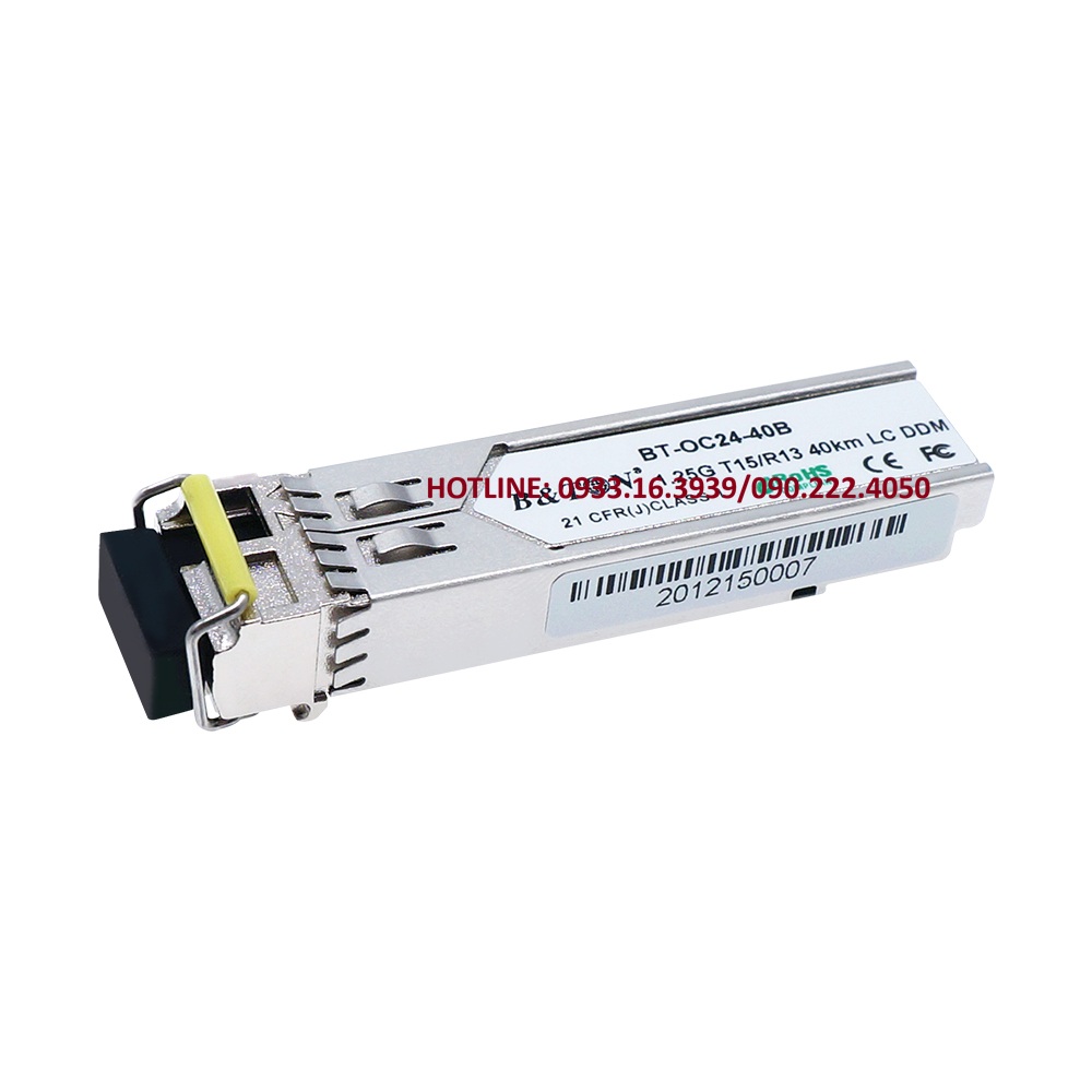 1.25G SFP BIDI LC (Module SFP quang điện loại 1.25G, 1 cổng)